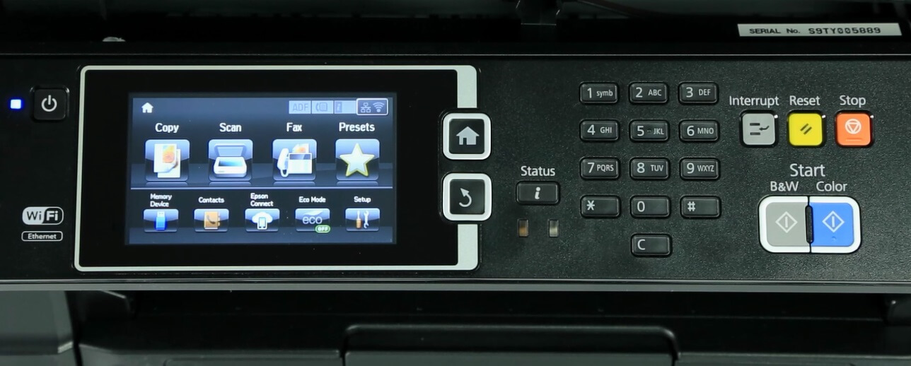 Дизайн Epson WorkForce WF-7620DTWF