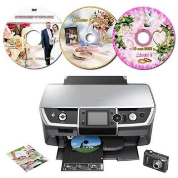Как распечатать наклейку/этикетку для CD или DVD