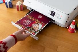 Печатаем новогодние открытки на струйном принтере