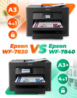 Epson WF-7830 vs Epson WF-7840