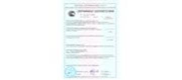 Cертификат соответствия чернил INKSYSTEM российским стандартам