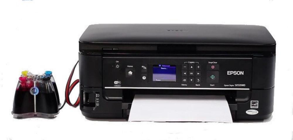 Фото Epson SX535WD с СНПЧ - изображение 1
