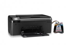 МФУ HP Photosmart B110b с СНПЧ и чернилами МФУ HP Photosmart B110b с СНПЧ и чернилами