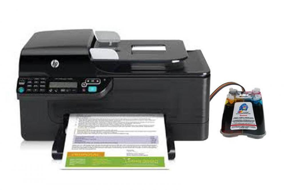 изображение МФУ HP OfficeJet 4500 desktop с СНПЧ - изображение 1
