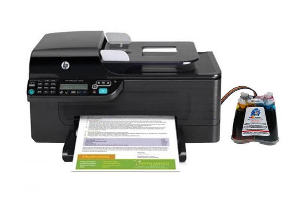 изображение МФУ HP OfficeJet 4500 WL с СНПЧ - изображение 1