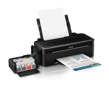 Принтер Epson L100 с оригинальной СНПЧ и чернилами INKSYSTEM 70 мл