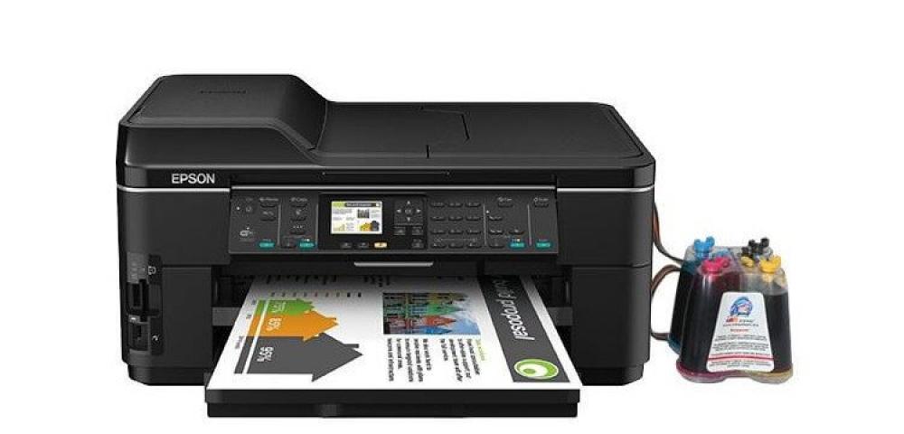 Фото Epson WorkForce WF-7515 с СНПЧ - изображение 1