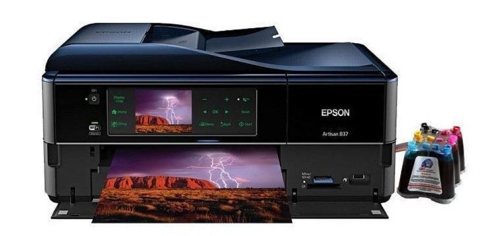 Фото Epson Artisan 837 с СНПЧ - изображение 1