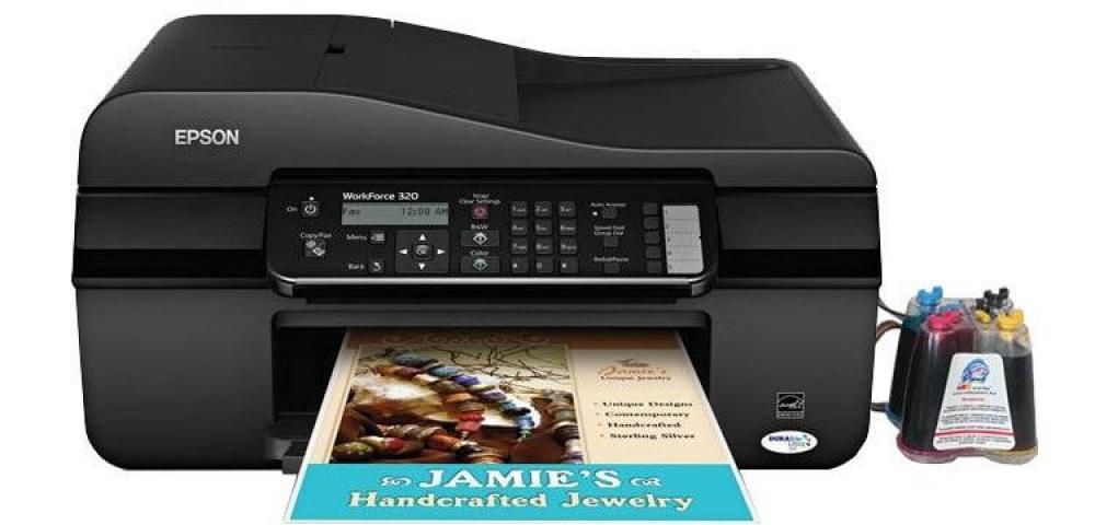 Фото Epson WorkForce 320 с СНПЧ - изображение 1