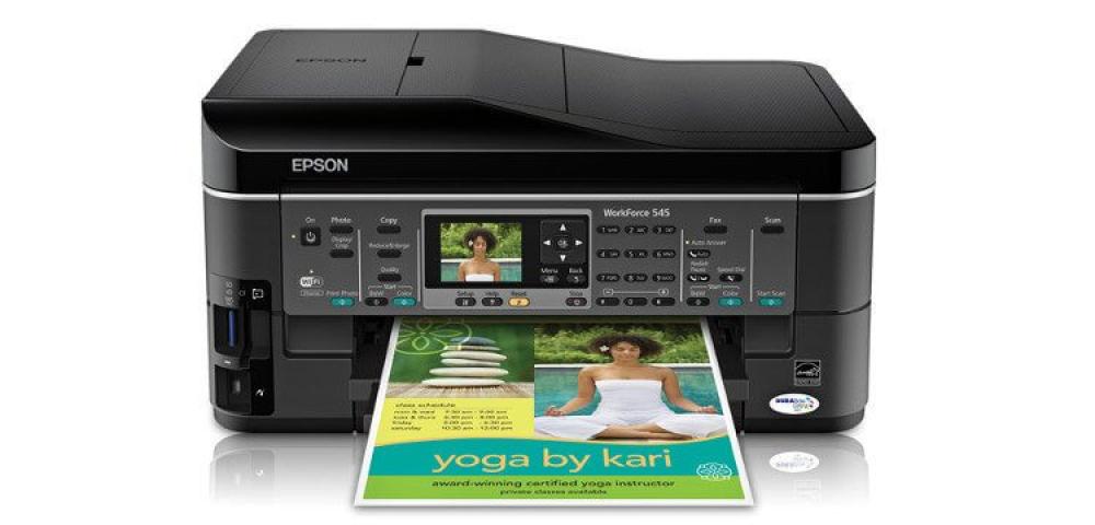 Фото Epson WorkForce 545 с СНПЧ - изображение 2