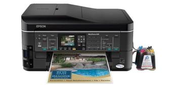МФУ Epson WorkForce 635 с СНПЧ и чернилами