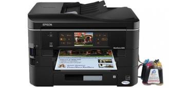 Фото Epson WorkForce 840 с СНПЧ
