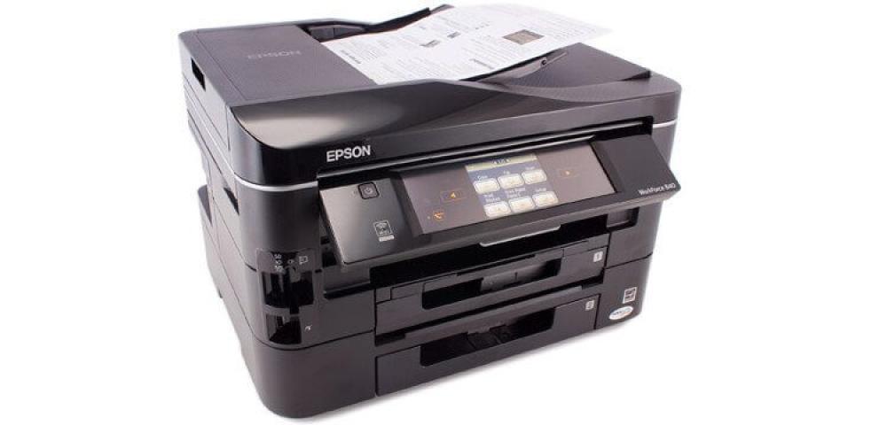 Фото Epson WorkForce 840 с СНПЧ - изображение 3