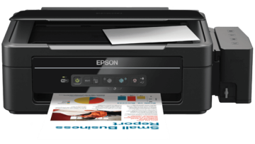 изображение МФУ Epson L355 с оригинальной СНПЧ и чернилами INKSYSTEM (P)
