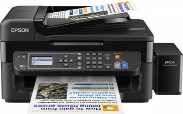 изображение МФУ Epson L566 с оригинальной СНПЧ и чернилами INKSYSTEM