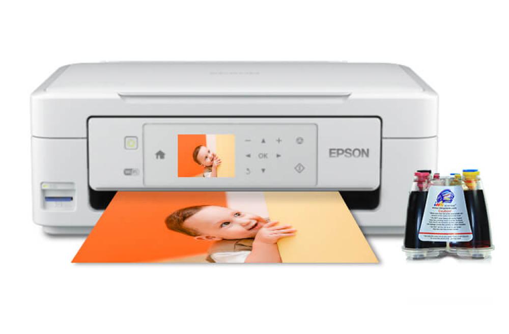 изображение МФУ Epson Expression Home XP-425 с СНПЧ и чернилами - изображение 1