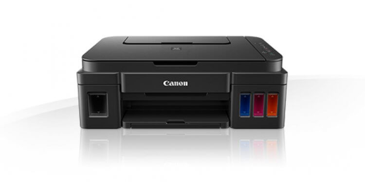 изображение МФУ Canon PIXMA G2400 с оригинальной СНПЧ и чернилами INKSYSTEM