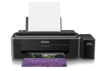 Принтер Epson L130 с оригинальной СНПЧ и чернилами