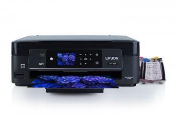 МФУ Epson Expression Home XP-434 с СНПЧ и чернилами