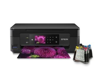 МФУ Epson Expression Home XP-442 с СНПЧ и чернилами