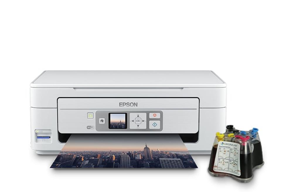 изображение МФУ Epson Expression Home XP-335 с СНПЧ и чернилами - изображение 1