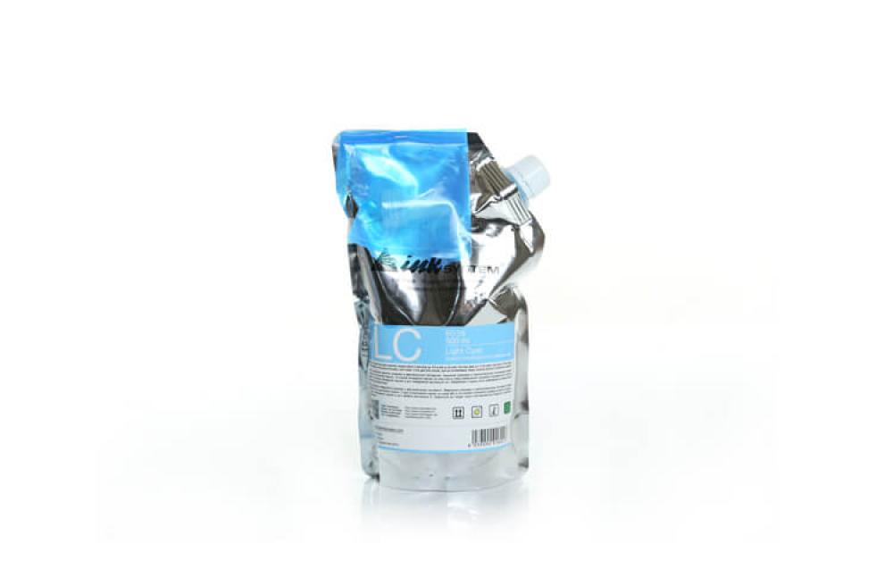 изображение Светостойкие чернила INKSYSTEM Light Cyan, дой-пак 500 мл - изображение 2