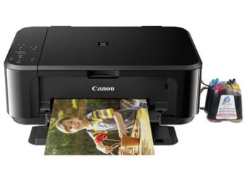 МФУ Canon PIXMA MG3650 с СНПЧ и чернилами