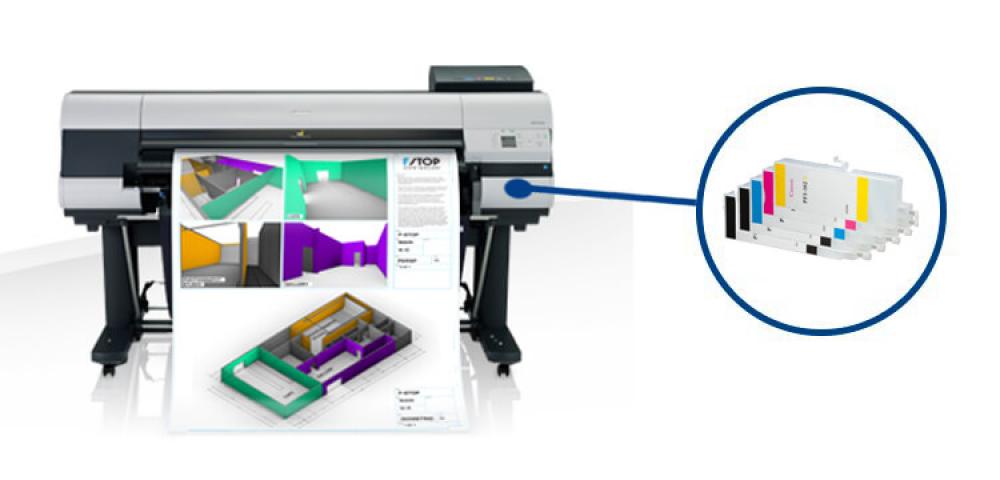 изображение Плоттер Canon imagePROGRAF IPF830 с ПЗК - изображение 1