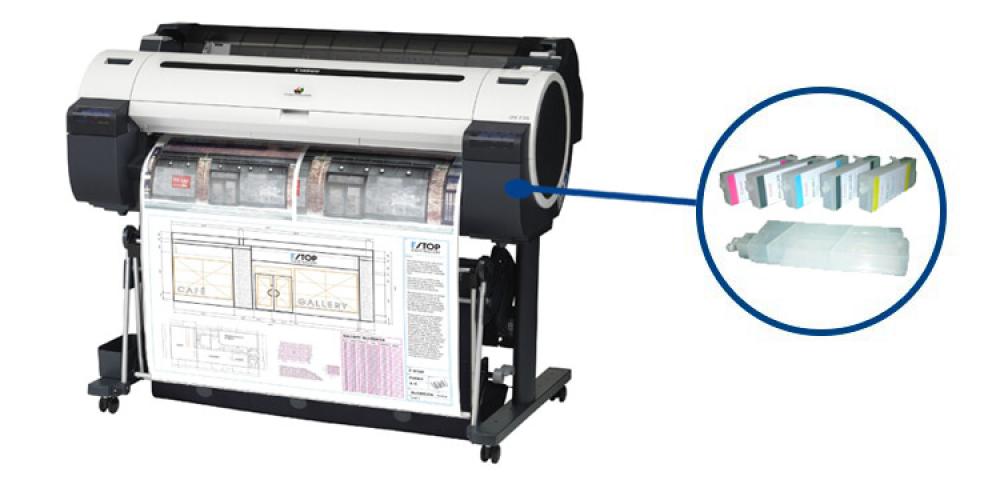 изображение Плоттер Canon imagePROGRAF IPF770 с ПЗК - изображение 1