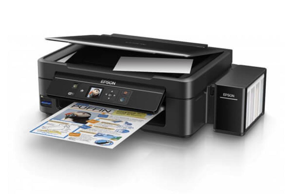 изображение МФУ Epson L486 с оригинальной СНПЧ и чернилами INKSYSTEM 70 мл - изображение 3