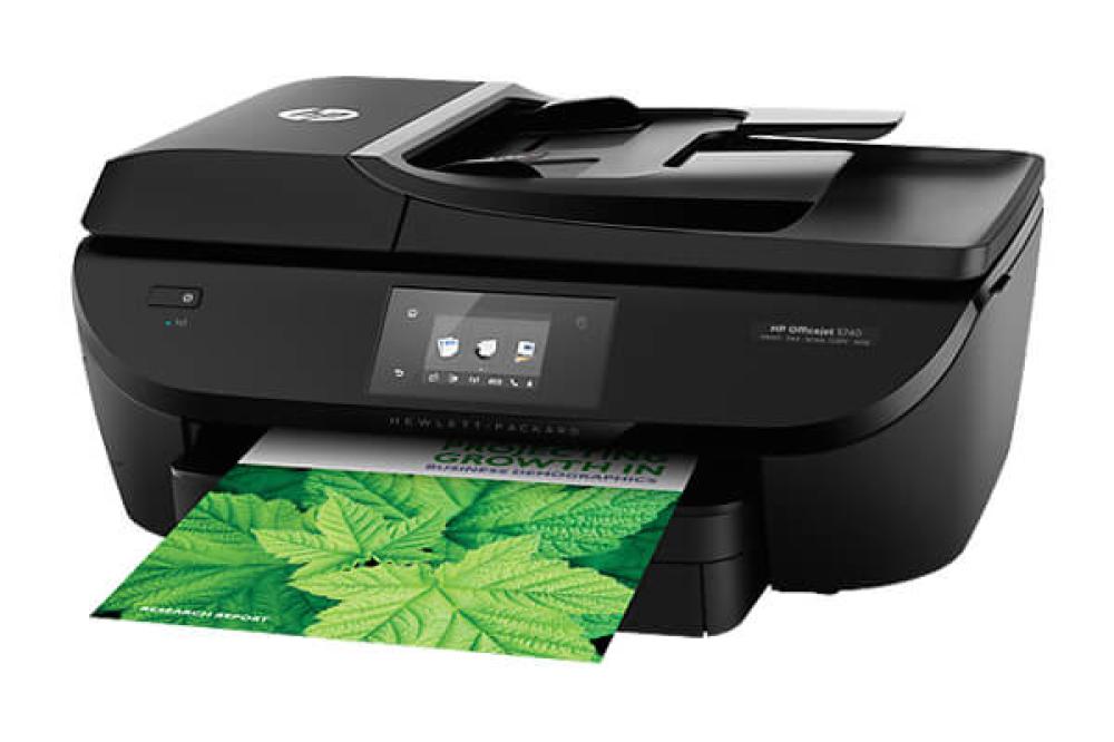 изображение МФУ HP Officejet 5740 с СНПЧ - изображение 3