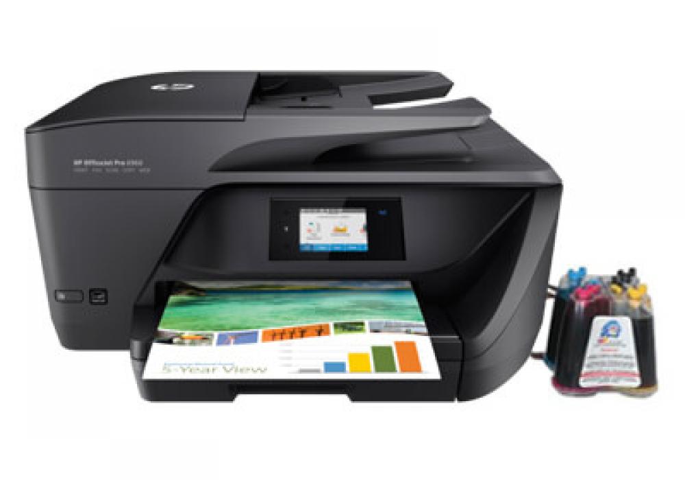 изображение МФУ HP OfficeJet Pro 6960 с СНПЧ - изображение 1