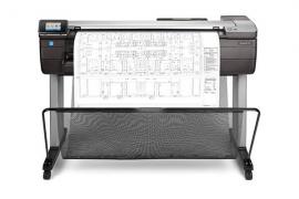 Плоттер HP DesignJet T830 24" с СНПЧ и чернилами