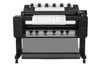 Плоттер HP DesignJet T2500 с СНПЧ и чернилами