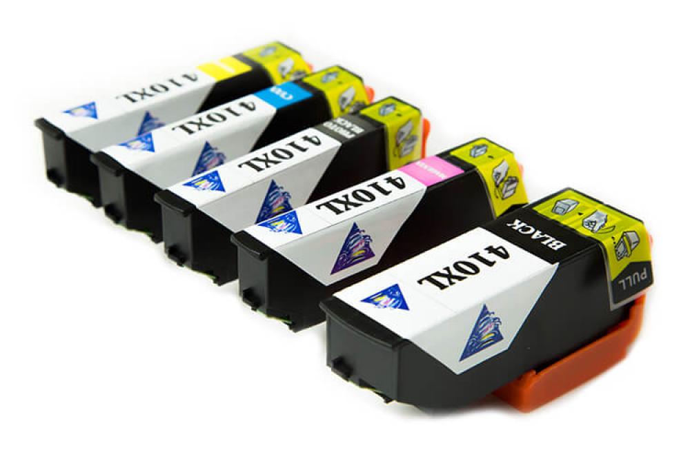 изображение Комплект совместимых картриджей T410XL (C/M/Y/Pb/Bk) для Epson Expression Premium XP-630 - изображение 1