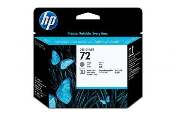 Печатающая головка HP 72 Gray and Photo Black для моделей DesignJet HP   для плоттера: продажа, характеристики, отзывы, доставка