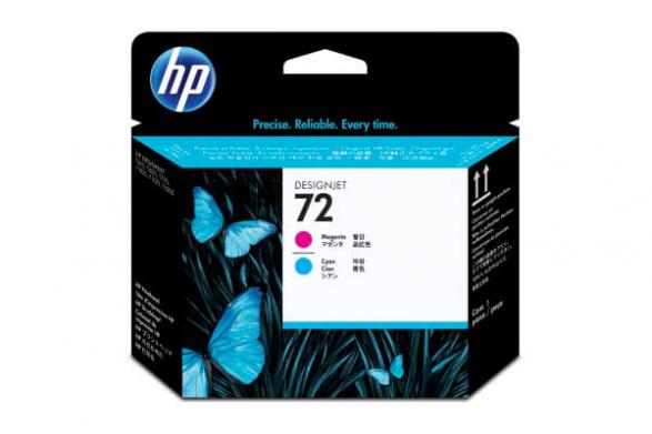 Печатающая головка HP 72 Magenta and Cyan для моделей DesignJet HP   для плоттера: продажа, характеристики, отзывы, доставка