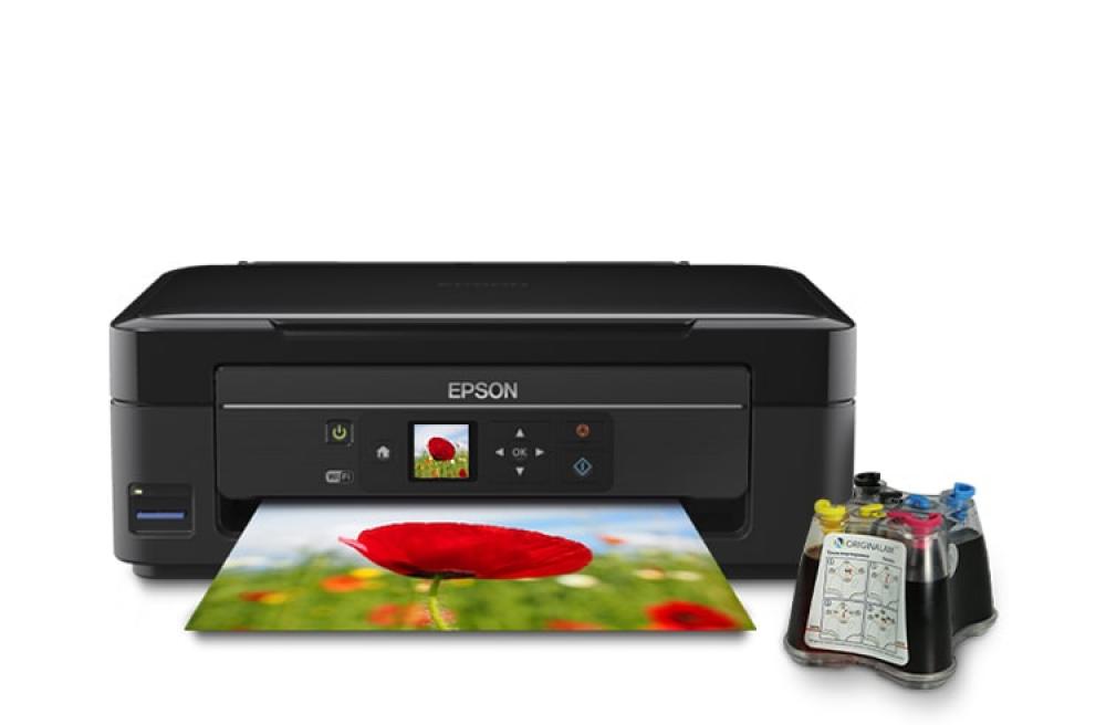 изображение МФУ Epson Expression Home XP-332 Refurbished by Epson с СНПЧ и чернилами - изображение 1