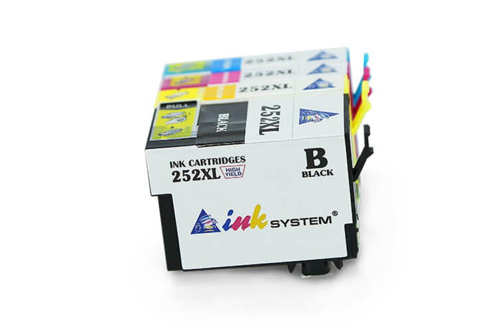 изображение Комплект совместимых картриджей T252XL (C/M/Y/Bk) для Epson Workforce WF-7610 - изображение 2