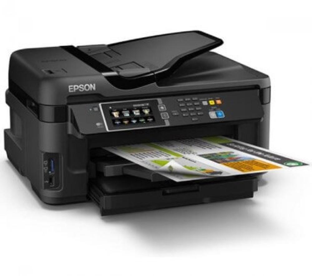 изображение МФУ Epson Workforce WF-7610 с картриджами INKSYSTEM (3 комплекта) - изображение 2