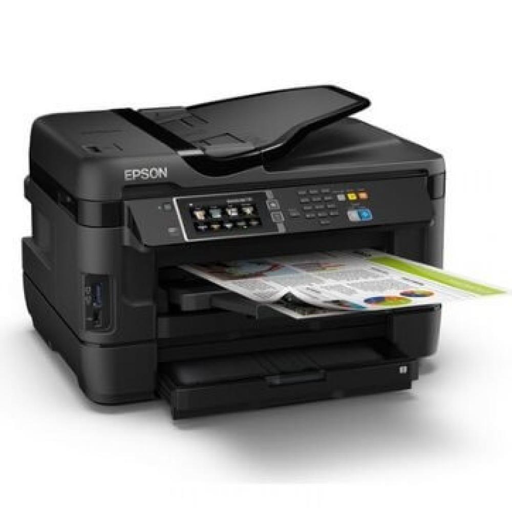 изображение МФУ Epson Workforce WF-7620 с картриджами INKSYSTEM (3 комплекта) - изображение 2