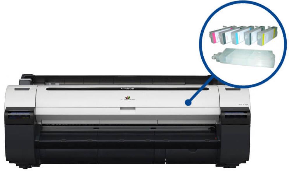 изображение Плоттер Canon imagePROGRAF IPF770 с ПЗК (без стенда) - изображение 1