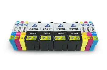 Комплект совместимых картриджей T252XL (2xC/M/Y+4xBk) для Epson Workforce WF-3620