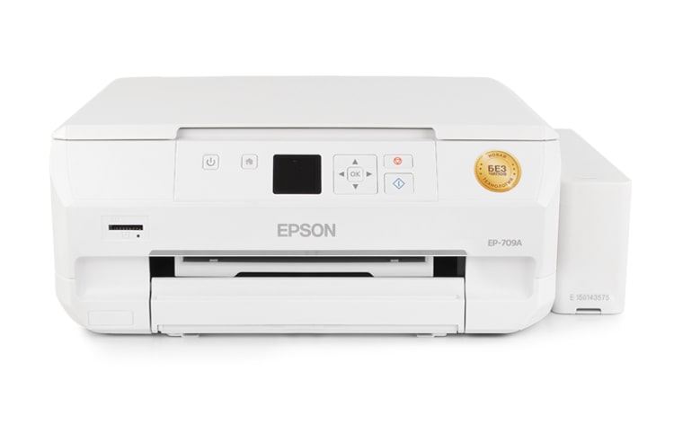 МФУ Epson Colorio EP-709A с СНПЧ и светостойкими чернилами INKSYSTEM  (Уценка)