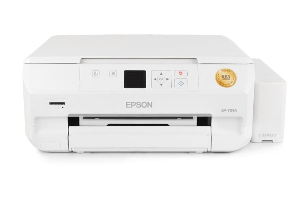 изображение МФУ Epson Colorio EP-709A с СНПЧ и светостойкими чернилами INKSYSTEM (Уценка) - изображение 1