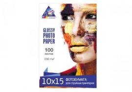 Глянцевая фотобумага INKSYSTEM 230g, 10x15, 100л. для печати на Epson Expression Premium XP-530