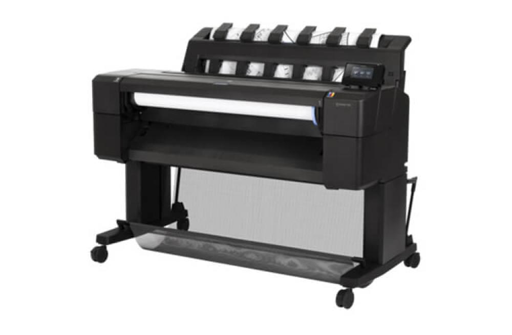 изображение Плоттер HP DesignJet T930 с СНПЧ и чернилами - изображение 3