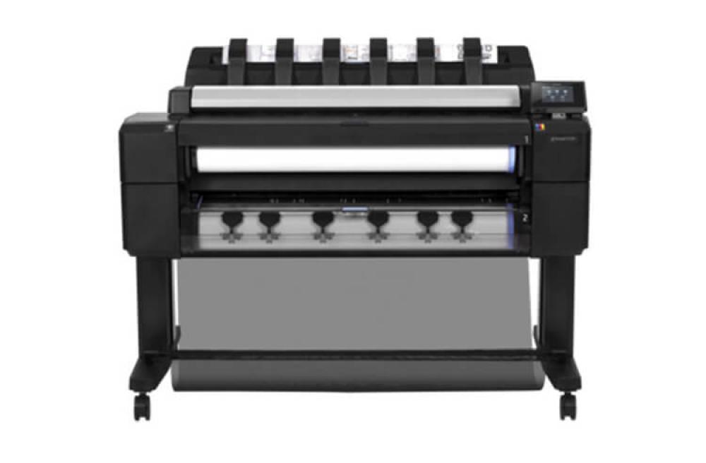изображение Плоттер HP DesignJet T2530 PostScript с СНПЧ и чернилами - изображение 1
