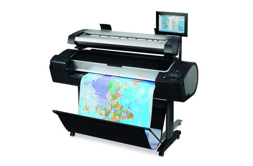 изображение Плоттер HP DesignJet HD Pro 44" с СНПЧ и чернилами - изображение 2