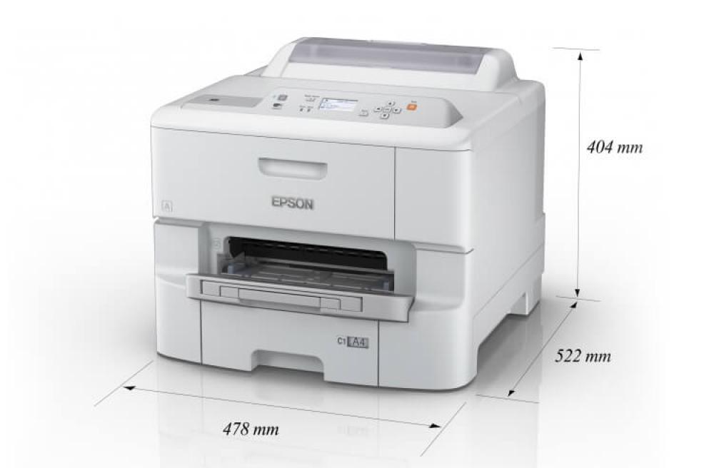 изображение Принтер Epson WorkForce Pro WF-6090DW с ПЗК и чернилами - изображение 3